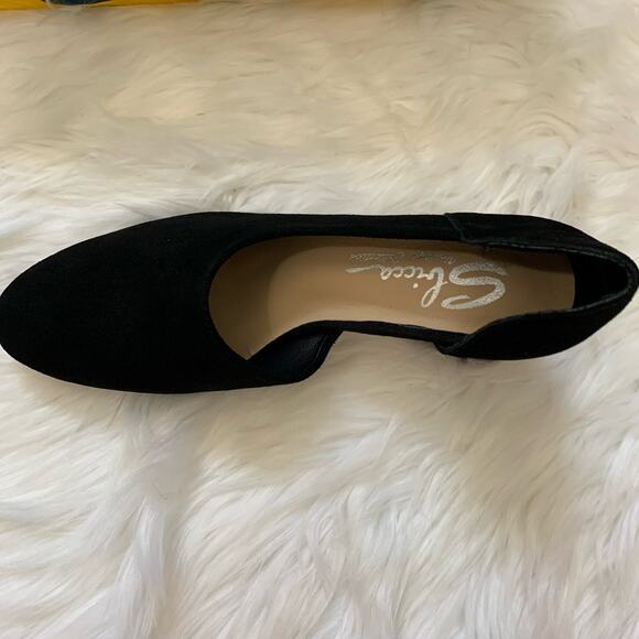 New in Box Sbicca Volin Black Asymmetrical Mule - Picture 6 of 9